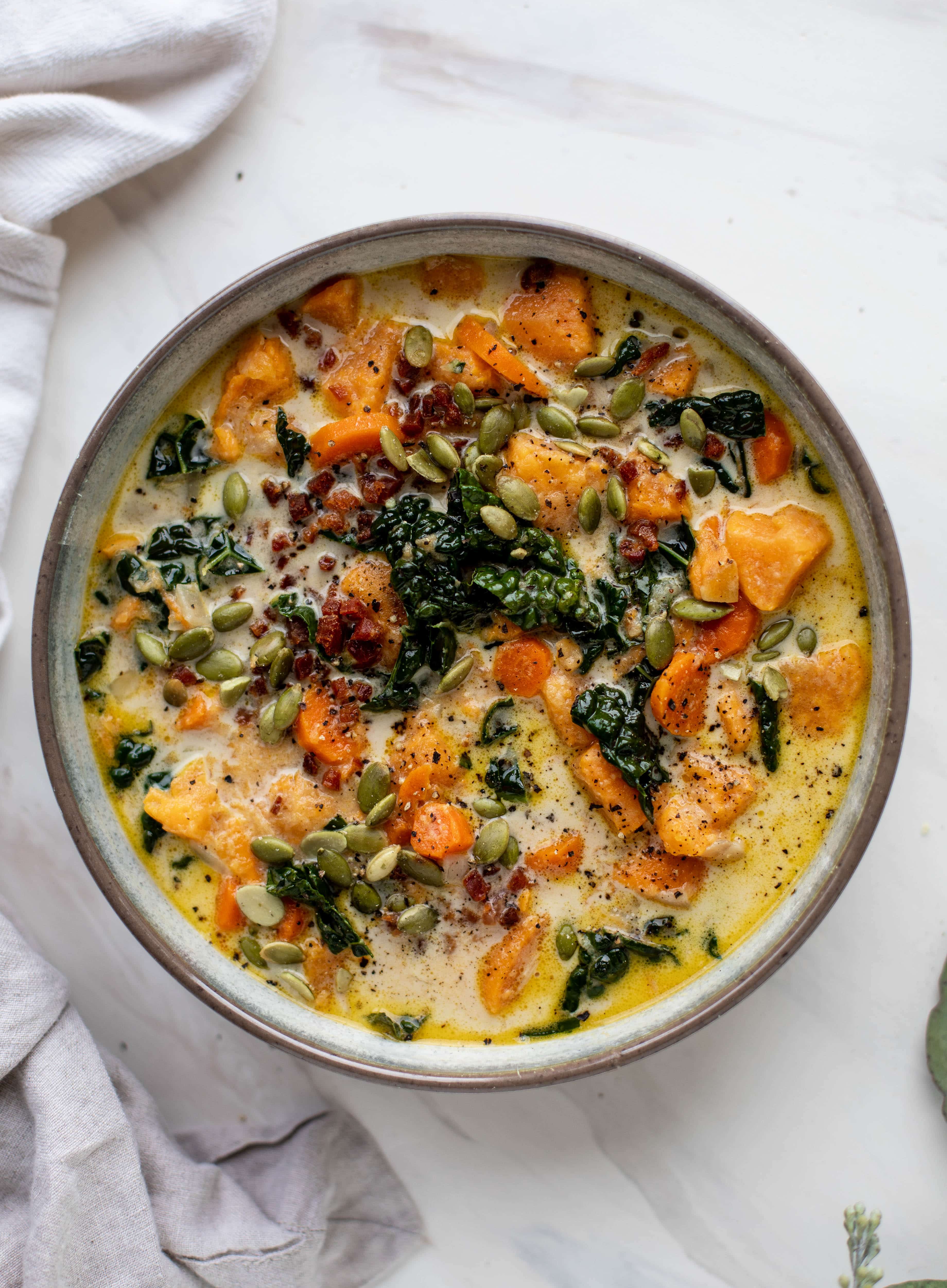 sweet potato chowder and 33 back to school dinners